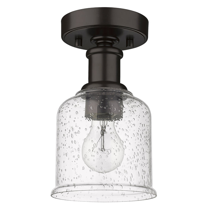 Flush Mount Z-Lite 734F1-BRZ Bronze Bryant 1 Light Flush Mount Z-Lite