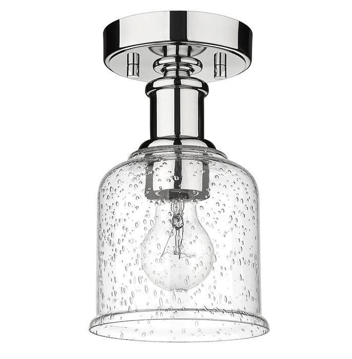 Flush Mount Z-Lite 734F1-CH Chrome Bryant 1 Light Flush Mount Z-Lite