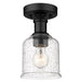 Flush Mount Z-Lite 734F1-MB Matte Black Bryant 1 Light Flush Mount Z-Lite