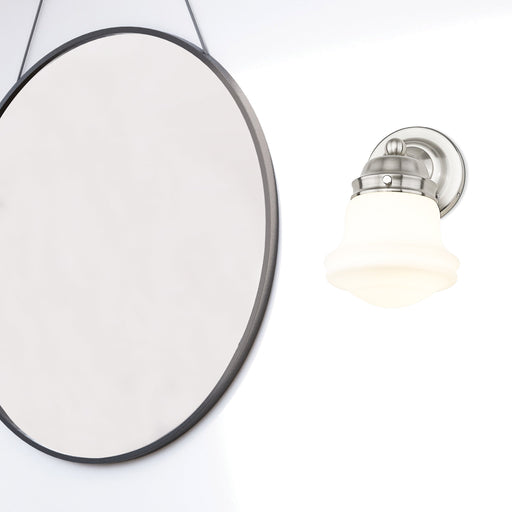 Wall Sconce Z-Lite 735-1S-BN Brushed Nickel Vaughn 1 Light Wall Sconce Z-Lite