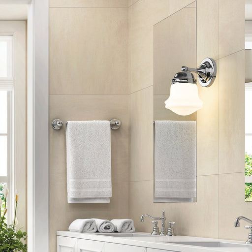 Wall Sconce Z-Lite 735-1S-CH Chrome Vaughn 1 Light Wall Sconce Z-Lite