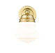 Wall Sconce Z-Lite 735-1S-LG Luxe Gold Vaughn 1 Light Wall Sconce Z-Lite