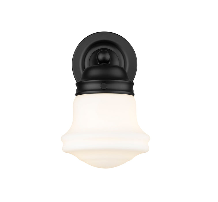 Wall Sconce Z-Lite 735-1S-MB Matte Black Vaughn 1 Light Wall Sconce Z-Lite