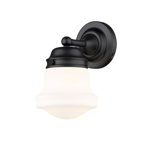 Wall Sconce Z-Lite 735-1S-MB Matte Black Vaughn 1 Light Wall Sconce Z-Lite