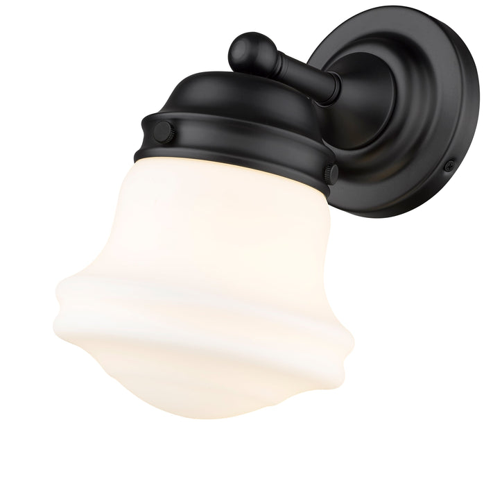 Wall Sconce Z-Lite 735-1S-MB Matte Black Vaughn 1 Light Wall Sconce Z-Lite