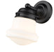 Wall Sconce Z-Lite 735-1S-MB Matte Black Vaughn 1 Light Wall Sconce Z-Lite