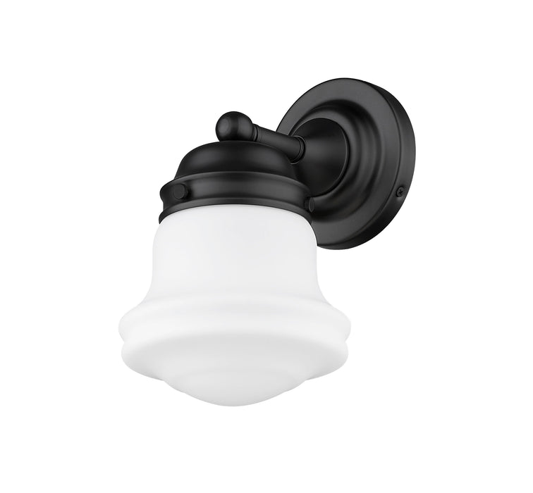 Wall Sconce Z-Lite 735-1S-MB Matte Black Vaughn 1 Light Wall Sconce Z-Lite