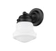 Wall Sconce Z-Lite 735-1S-MB Matte Black Vaughn 1 Light Wall Sconce Z-Lite