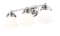 Vanity Z-Lite 735-3V-CH Chrome Vaughn 3 Light Vanity Z-Lite