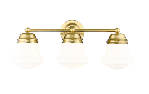 Vanity Z-Lite 735-3V-LG Luxe Gold Vaughn 3 Light Vanity Z-Lite