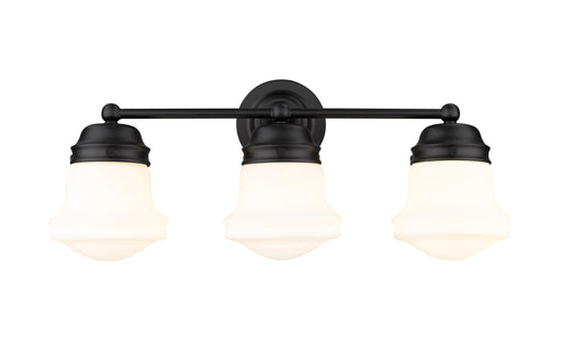 Vanity Z-Lite 735-3V-MB Matte Black Vaughn 3 Light Vanity Z-Lite