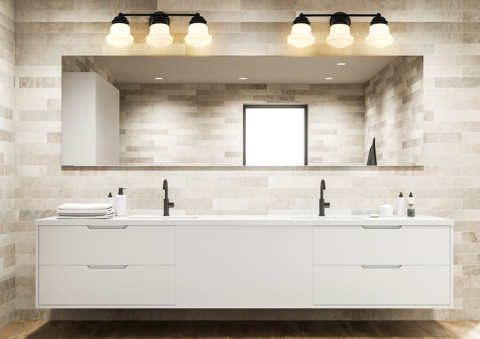 Vanity Z-Lite 735-3V-MB Matte Black Vaughn 3 Light Vanity Z-Lite