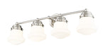 Vanity Z-Lite 735-4V-BN Brushed Nickel Vaughn 4 Light Vanity Z-Lite