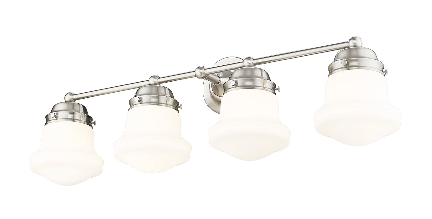 Vanity Z-Lite 735-4V-BN Brushed Nickel Vaughn 4 Light Vanity Z-Lite