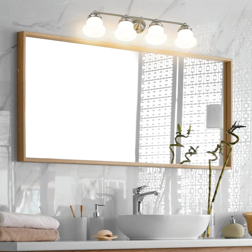 Vanity Z-Lite 735-4V-BN Brushed Nickel Vaughn 4 Light Vanity Z-Lite