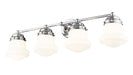 Vanity Z-Lite 735-4V-CH Chrome Vaughn 4 Light Vanity Z-Lite