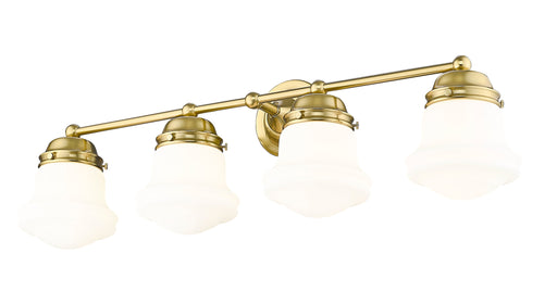 Vanity Z-Lite 735-4V-LG Luxe Gold Vaughn 4 Light Vanity Z-Lite