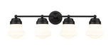 Vanity Z-Lite 735-4V-MB Matte Black Vaughn 4 Light Vanity Z-Lite