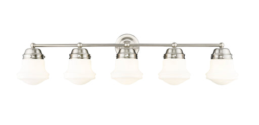 Vanity Z-Lite 735-5V-BN Brushed Nickel Vaughn 5 Light Vanity Z-Lite
