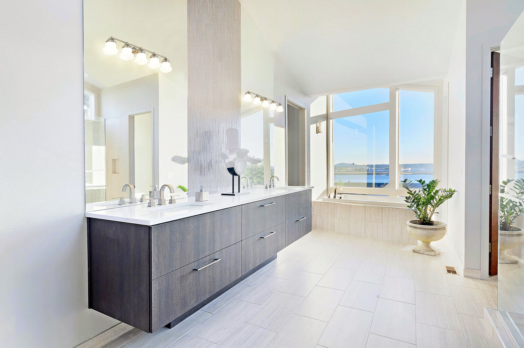 Vanity Z-Lite 735-5V-BN Brushed Nickel Vaughn 5 Light Vanity Z-Lite