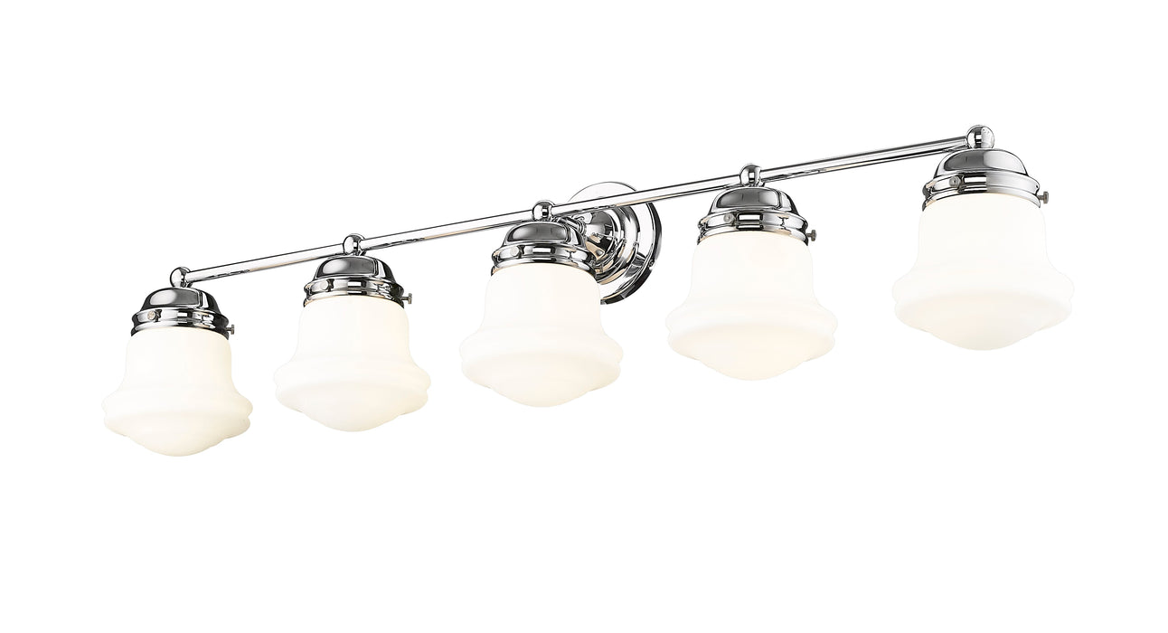 Vanity Z-Lite 735-5V-CH Chrome Vaughn 5 Light Vanity Z-Lite