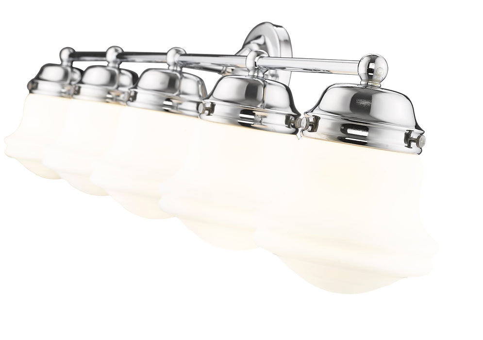 Vanity Z-Lite 735-5V-CH Chrome Vaughn 5 Light Vanity Z-Lite