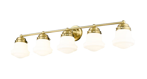 Vanity Z-Lite 735-5V-LG Luxe Gold Vaughn 5 Light Vanity Z-Lite