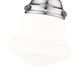 Flush Mount Z-Lite 735F1-CH Chrome Vaughn 1 Light Flush Mount Z-Lite