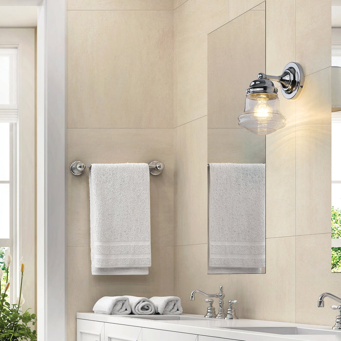 Wall Sconce Z-Lite 736-1S-CH Chrome Vaughn 1 Light Wall Sconce Z-Lite