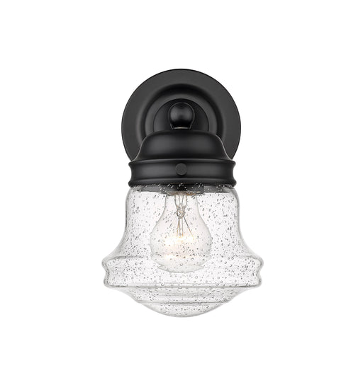 Wall Sconce Z-Lite 736-1S-MB Matte Black Vaughn 1 Light Wall Sconce Z-Lite