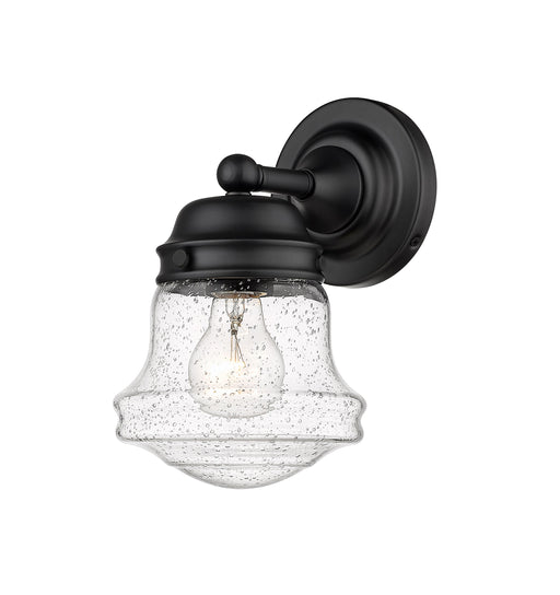 Wall Sconce Z-Lite 736-1S-MB Matte Black Vaughn 1 Light Wall Sconce Z-Lite