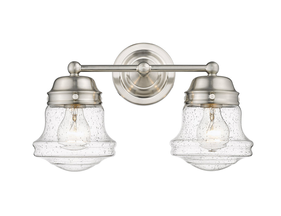 Vanity Z-Lite 736-2V-BN Brushed Nickel Vaughn 2 Light Vanity Z-Lite