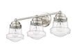 Vanity Z-Lite 736-3V-BN Brushed Nickel Vaughn 3 Light Vanity Z-Lite