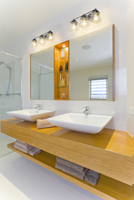 Vanity Z-Lite 736-3V-CH Chrome Vaughn 3 Light Vanity Z-Lite