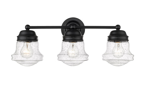 Vanity Z-Lite 736-3V-MB Matte Black Vaughn 3 Light Vanity Z-Lite