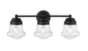 Vanity Z-Lite 736-3V-MB Matte Black Vaughn 3 Light Vanity Z-Lite