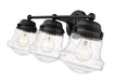 Vanity Z-Lite 736-3V-MB Matte Black Vaughn 3 Light Vanity Z-Lite