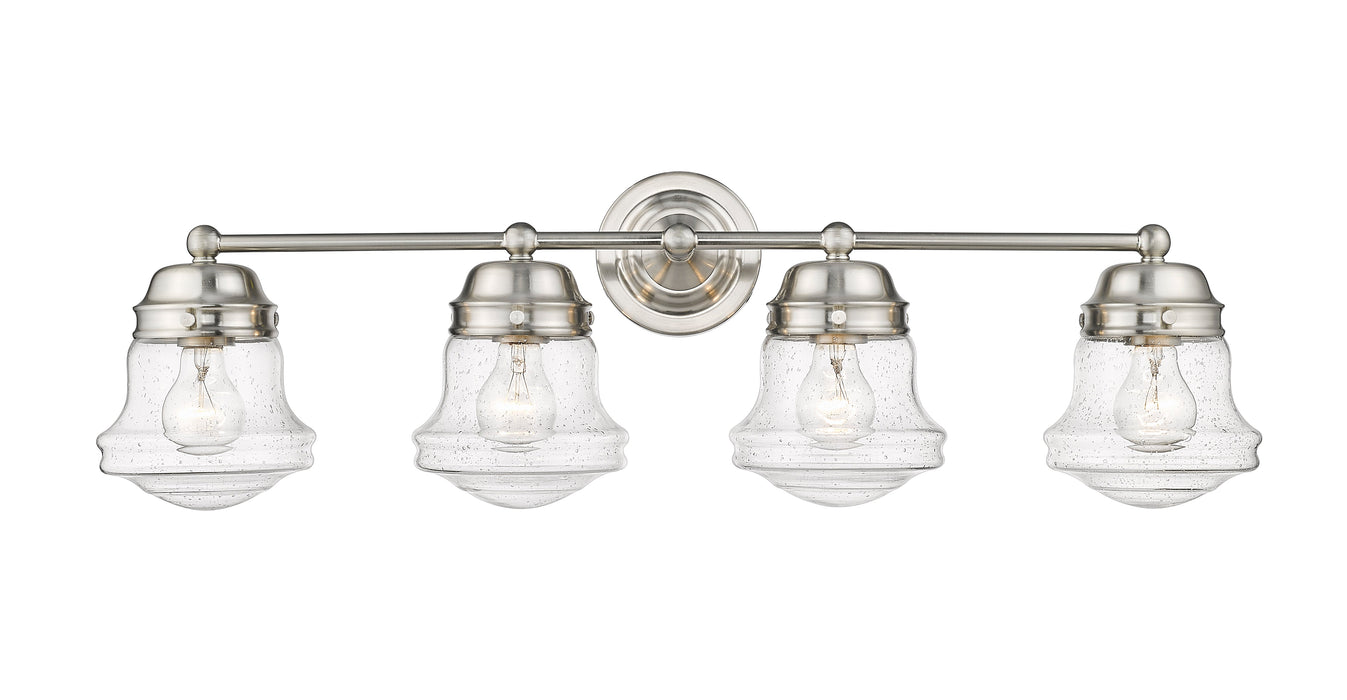 Vanity Z-Lite 736-4V-BN Brushed Nickel Vaughn 4 Light Vanity Z-Lite