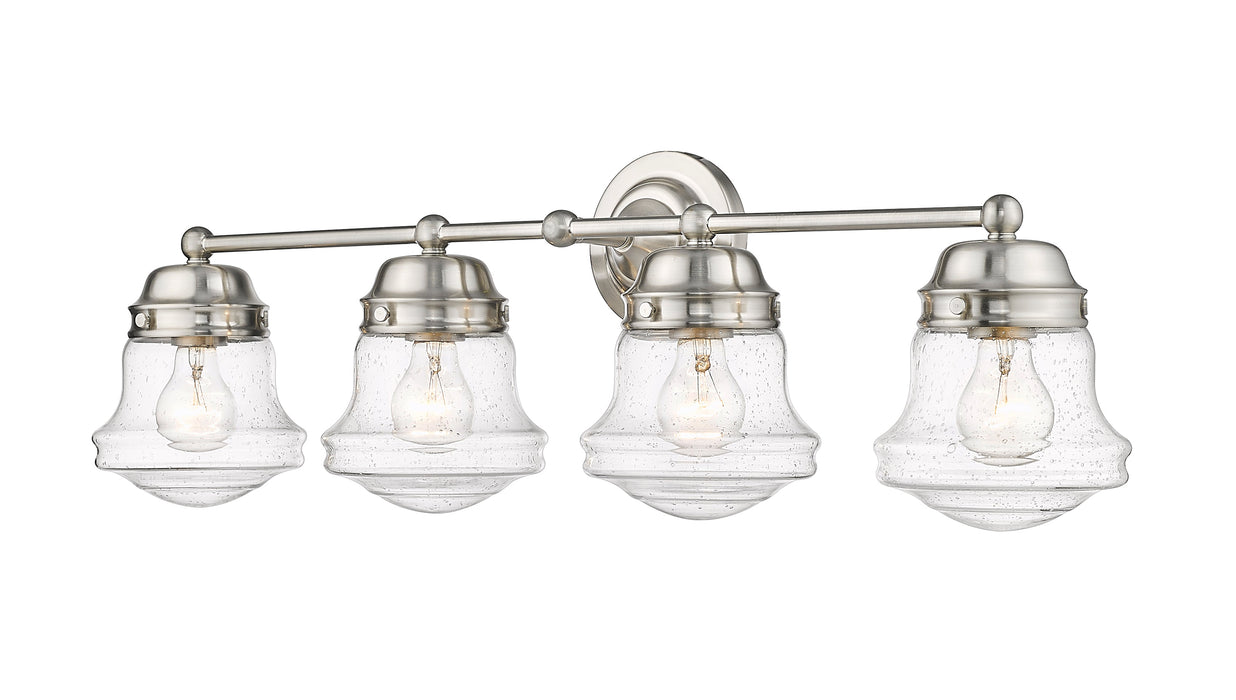 Vanity Z-Lite 736-4V-BN Brushed Nickel Vaughn 4 Light Vanity Z-Lite
