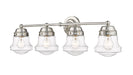 Vanity Z-Lite 736-4V-BN Brushed Nickel Vaughn 4 Light Vanity Z-Lite