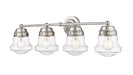 Vanity Z-Lite 736-4V-BN Brushed Nickel Vaughn 4 Light Vanity Z-Lite