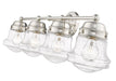 Vanity Z-Lite 736-4V-BN Brushed Nickel Vaughn 4 Light Vanity Z-Lite