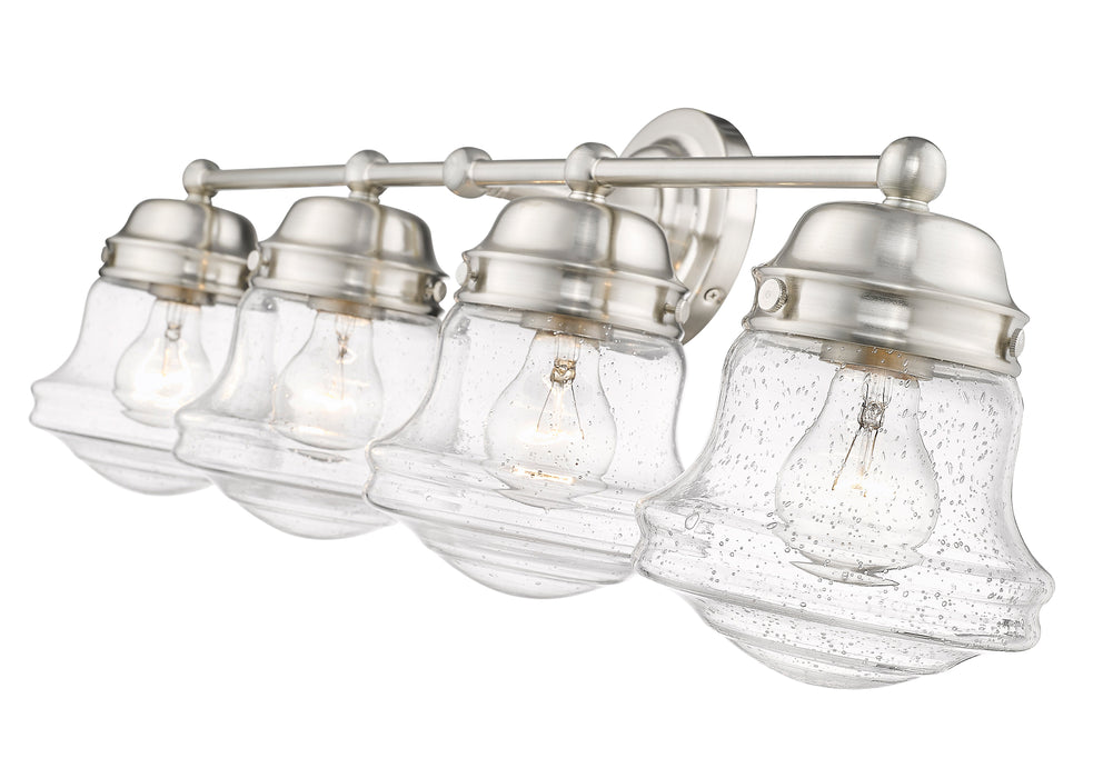 Vanity Z-Lite 736-4V-BN Brushed Nickel Vaughn 4 Light Vanity Z-Lite