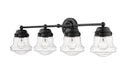 Vanity Z-Lite 736-4V-MB Matte Black Vaughn 4 Light Vanity Z-Lite