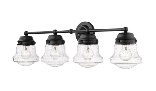 Vanity Z-Lite 736-4V-MB Matte Black Vaughn 4 Light Vanity Z-Lite