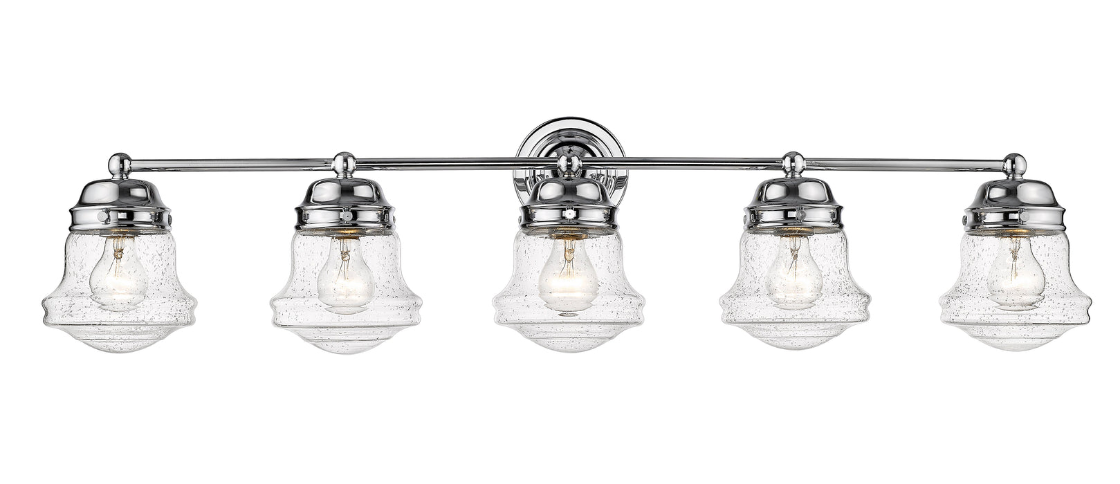 Vanity Z-Lite 736-5V-CH Chrome Vaughn 5 Light Vanity Z-Lite