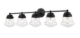 Vanity Z-Lite 736-5V-MB Matte Black Vaughn 5 Light Vanity Z-Lite