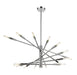 Chandelier Z-Lite 737-16CH Chrome Ascension 16 Light Chandelier Z-Lite