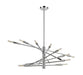 Chandelier Z-Lite 737-16CH Chrome Ascension 16 Light Chandelier Z-Lite