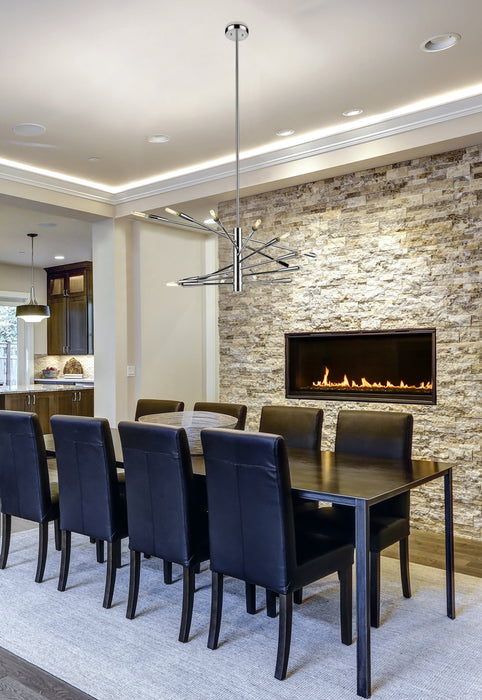 Chandelier Z-Lite 737-16CH Chrome Ascension 16 Light Chandelier Z-Lite